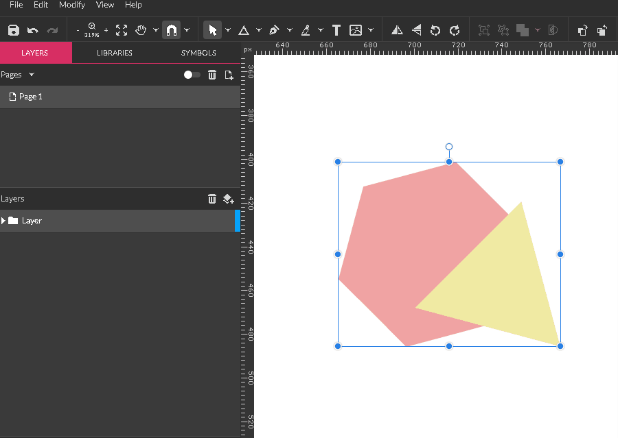 Fit layer in Corel Vector