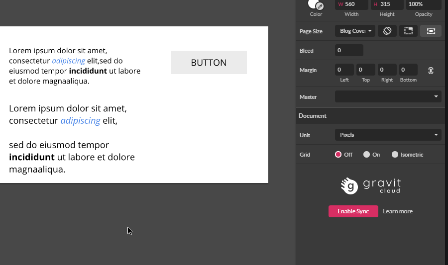 select by font