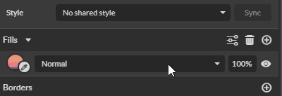 Create a new shared style option